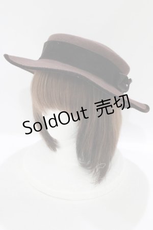 画像: an another angelus / パイピングベロアキャノチェ  BROWN H-25-06-17-056-CA-AC-NS-ZH