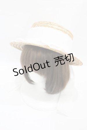 画像: BABY,THE STARS SHINE BRIGHT / Marguerite 麦わらハット  オフ H-25-06-17-1001-BA-AC-NS-ZH