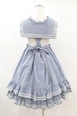 画像2: metamorphose / セーラージャンパースカート Free ブルー H-25-06-17-1027-ME-OP-NS-ZH (2)