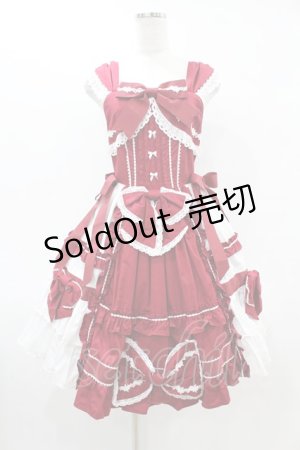 画像: BABY,THE STARS SHINE BRIGHT / Roselina rubanジャンパースカート Free エンジ H-25-06-17-1029-BA-OP-NS-ZH
