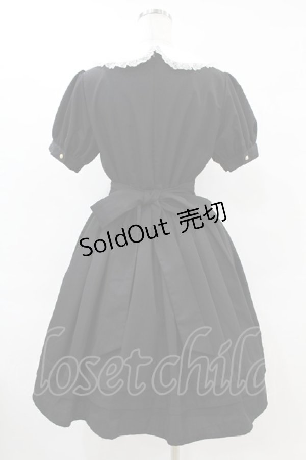 画像2: Ank Rouge / ローズレースワンピース M ブラック H-25-06-17-1035-CA-OP-NS-ZH (2)