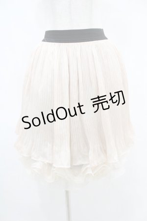 画像: axes femme / シフォンスカート M 生成り H-25-06-17-1043-AX-SK-NS-ZH