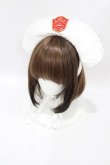 画像1: metamorphose / Engelsbeginn ヘッドドレス  ホワイト H-25-06-17-1002-ME-AC-NS-ZH (1)