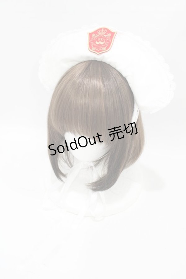 画像1: metamorphose / Engelsbeginn ヘッドドレス  ホワイト H-25-06-17-1002-ME-AC-NS-ZH (1)