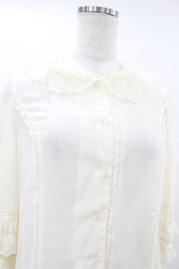 画像4: Angelic Pretty / ホイップDollブラウス Free アイボリー H-25-06-17-1014-AP-BL-NS-ZH (4)