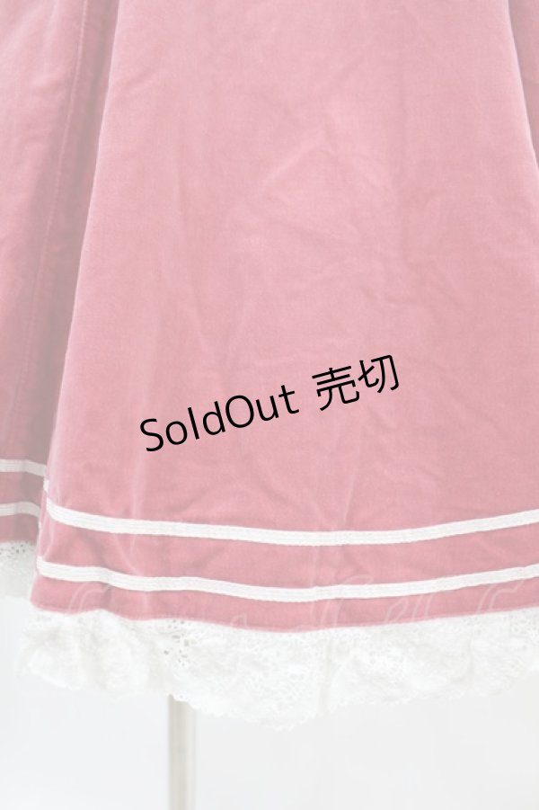 画像5: Angelic Pretty / 別珍セーラーワンピース Free ピンク H-25-06-17-1016-AP-OP-NS-ZH (5)