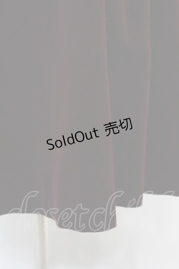 画像5: Victorian maiden / 別珍ロングワンピース（2003年） Free パープル H-25-06-17-1020-CL-OP-NS-ZH (5)