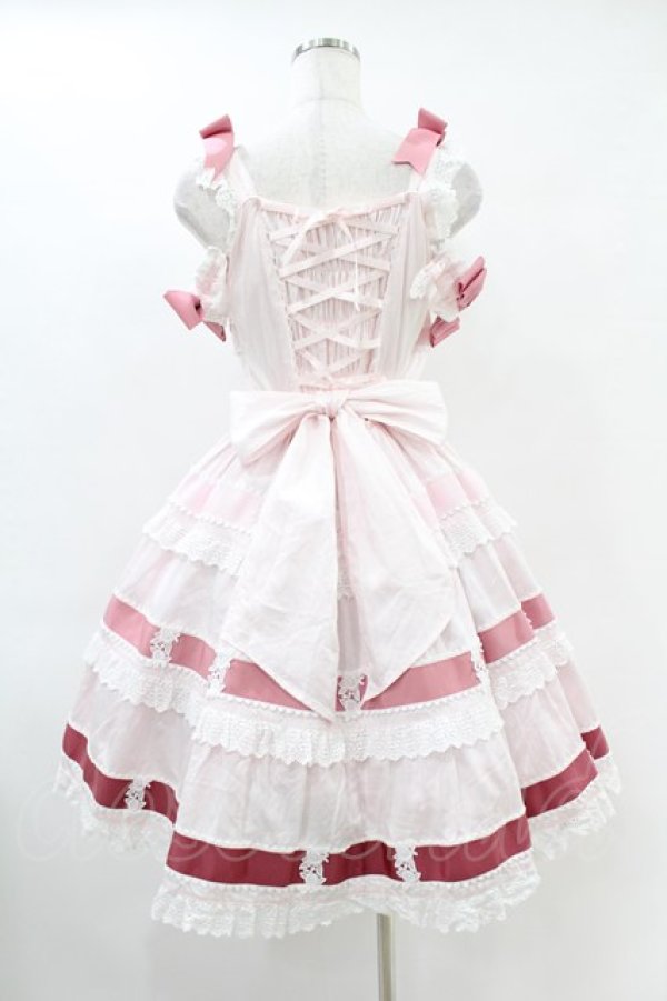画像2: BABY,THE STARS SHINE BRIGHT / Le Ruban Ombre Roseジャンパースカート Free ピンク H-25-06-17-1022-BA-OP-NS-ZH (2)