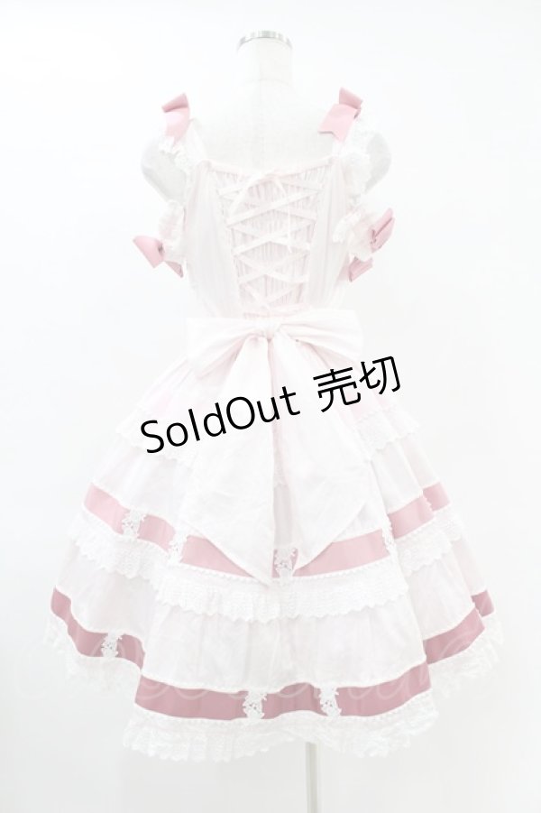 画像2: BABY,THE STARS SHINE BRIGHT / Le Ruban Ombre Roseジャンパースカート Free ピンク H-25-06-17-1022-BA-OP-NS-ZH (2)