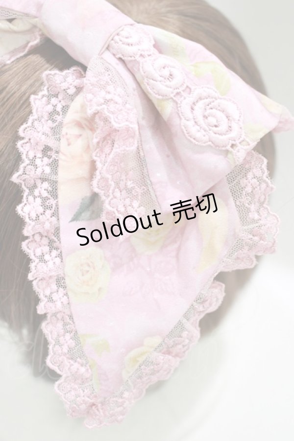 画像2: Angelic Pretty / Rose Museumカチューシャ  ピンク H-25-06-17-063-AP-AC-NS-ZH (2)
