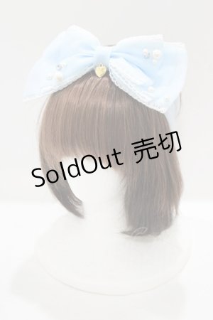 画像: Angelic Pretty / Partyリボンヘアバンド  サックス H-25-06-17-070-AP-AC-NS-ZH