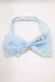 画像2: Angelic Pretty / Partyリボンヘアバンド  サックス H-25-06-17-070-AP-AC-NS-ZH (2)