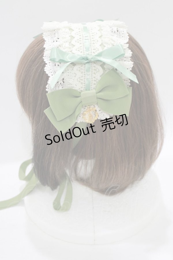 画像2: BABY,THE STARS SHINE BRIGHT / プリンセスドロップヘッドドレス  若草 H-25-06-17-071-BA-AC-NS-ZH (2)