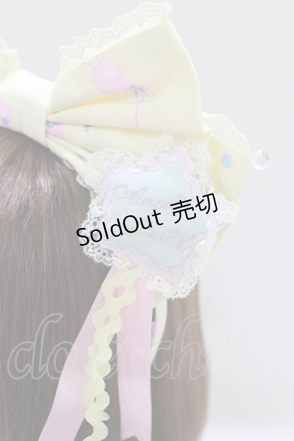 画像2: Angelic Pretty / Dreamyベビールームカチューシャ  イエロー H-25-06-17-075-AP-AC-NS-ZH (2)