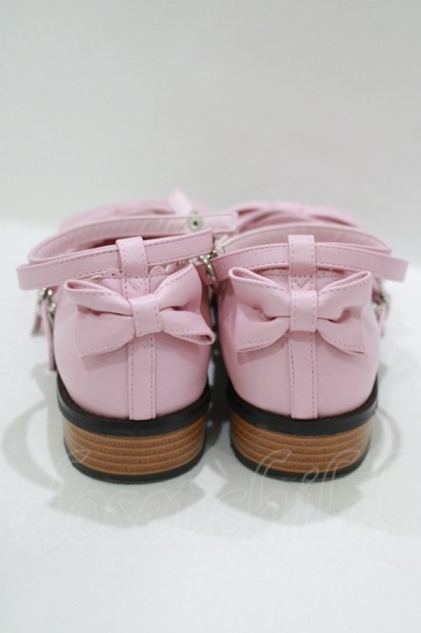 画像3: Angelic Pretty / Tea Partyシューズ L ピンク H-25-06-17-080-AP-SH-NS-ZH (3)