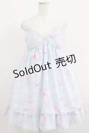 画像: Angelic Pretty / Lovely Bathroomジャンパースカート Free サックス H-25-06-17-007-AP-OP-NS-ZH