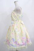 画像2: Angelic Pretty / Dreamyベビールームジャンパースカート Free イエロー H-25-06-17-008-AP-OP-NS-ZH (2)