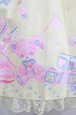 画像4: Angelic Pretty / Dreamyベビールームジャンパースカート Free イエロー H-25-06-17-008-AP-OP-NS-ZH (4)