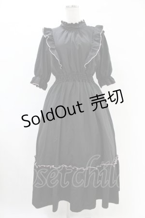 画像: m petit by misako / NINA'SコラボAMハイショクメローワンピース L ブラック H-25-06-18-029-LO-OP-NS-ZH