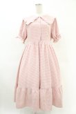 画像1: m petit by misako / AM*ギンガムCHKワンピース LL ピンク H-25-06-18-036-LO-OP-NS-ZH (1)