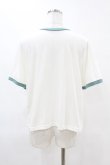 画像2: axes femme / チョコミントプリントTシャツ Free 白 H-25-06-18-052-AX-TO-NS-ZH (2)