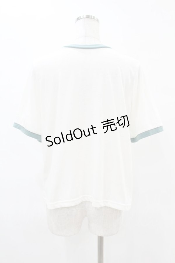 画像2: axes femme / チョコミントプリントTシャツ Free 白 H-25-06-18-052-AX-TO-NS-ZH (2)