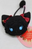 画像2: BABY,THE STARS SHINE BRIGHT / ねこくみゃちゃんヘアゴム  ブラック H-25-06-18-009-BA-AC-NS-ZH (2)