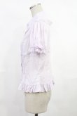 画像2: Angelic Pretty / ブロッサムリボンジャボブラウス Free ラベンダー H-25-06-18-1032-AP-BL-NS-ZH (2)