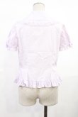 画像3: Angelic Pretty / ブロッサムリボンジャボブラウス Free ラベンダー H-25-06-18-1032-AP-BL-NS-ZH (3)