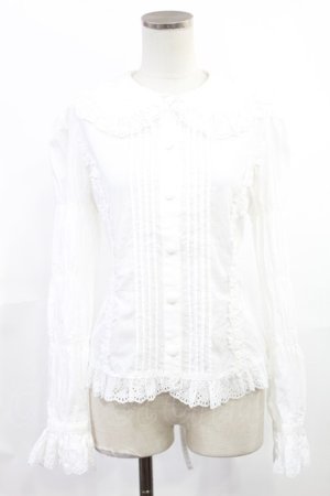 画像: metamorphose / ローズレーズブラウス Free アイボリー H-25-06-18-1035-ME-BL-NS-ZH