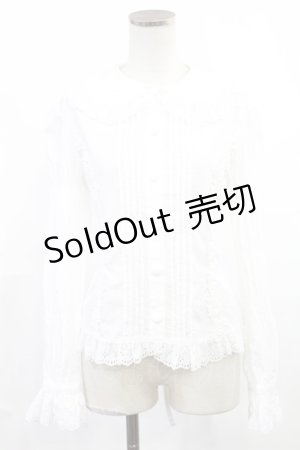 画像: metamorphose / ローズレーズブラウス Free アイボリー H-25-06-18-1035-ME-BL-NS-ZH