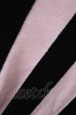 画像3: Angelic Pretty / Candyボーダーニットカーディガン Free ブラック H-25-06-18-1036-AP-TO-NS-ZH (3)
