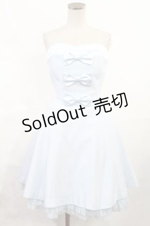 画像: JESUS DIAMANTE / バルドーベアワンピース 38 サックス H-25-06-18-1016-JE-OP-NS-ZH