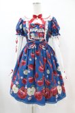 画像1: Angelic Pretty / Girly Apples付け袖ワンピースSet Free ブルー H-25-06-18-014-AP-OP-NS-ZH (1)