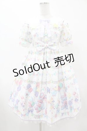 画像: Angelic Pretty / Happy Garlandワンピース Free シロ H-25-06-18-015-AP-OP-NS-ZH