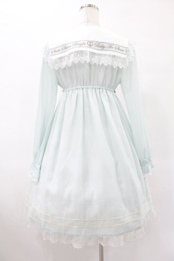 画像2: BABY,THE STARS SHINE BRIGHT / Best Wishes Sweetheartワンピース free サックス H-25-06-18-017-BA-OP-NS-ZH (2)