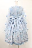 画像2: Angelic Pretty / Cecilia Crossワンピース Free サックス H-25-06-18-018-AP-OP-NS-ZH (2)