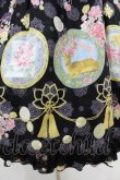 画像5: metamorphose / 花鹿の万華鏡 Aラインワンピース サイズ1 黒檀（Black） H-25-06-18-021-ME-OP-NS-ZH (5)