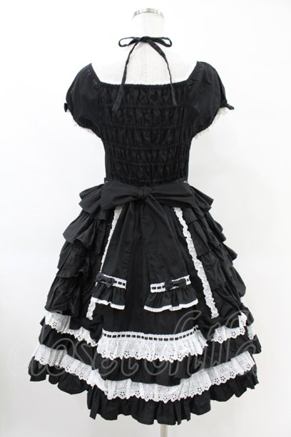 画像2: Angelic Pretty / Sweets Princessワンピース Free ブラック H-25-06-18-022-AP-OP-NS-ZH (2)