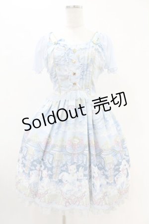 画像: Angelic Pretty / Holy Theaterジャンパースカート Free サックス H-25-06-18-024-AP-OP-NS-ZH