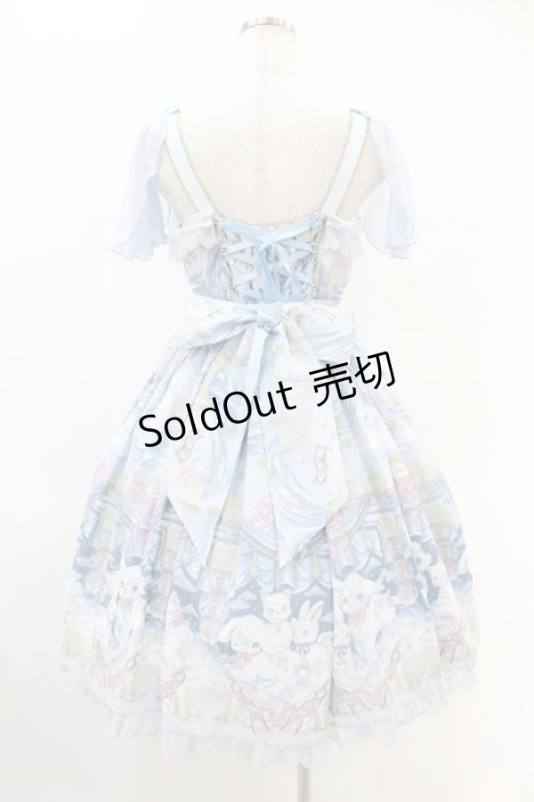 画像2: Angelic Pretty / Holy Theaterジャンパースカート Free サックス H-25-06-18-024-AP-OP-NS-ZH (2)