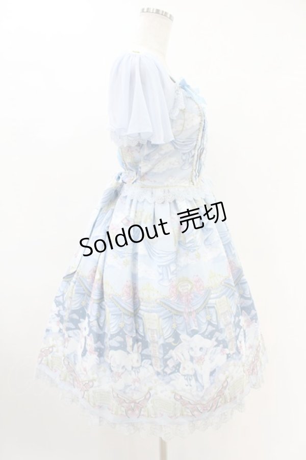 画像3: Angelic Pretty / Holy Theaterジャンパースカート Free サックス H-25-06-18-024-AP-OP-NS-ZH (3)