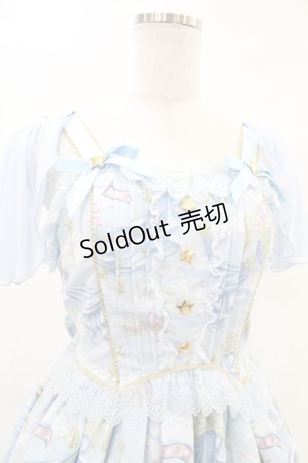 画像4: Angelic Pretty / Holy Theaterジャンパースカート Free サックス H-25-06-18-024-AP-OP-NS-ZH (4)