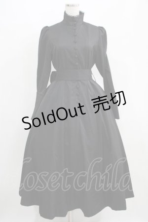画像: Sheglit / Victorianバッスルワンピース M ブラック H-25-06-19-001-EL-OP-KB-ZH
