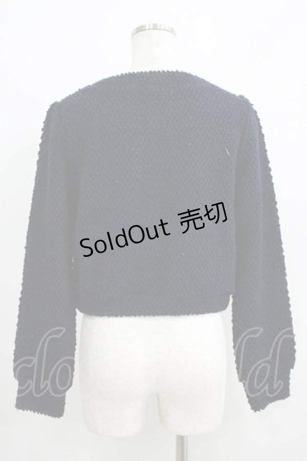 画像3: Emily Temple cute / POPCORNカーディガン  ネイビー H-25-10-20-031-ET-TO-KB-ZH (3)