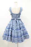 画像2: Angelic Pretty / Little Houseジャンパースカート Free ブルー H-25-06-19-1034-AP-OP-NS-ZH (2)
