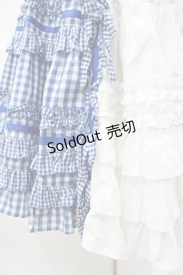 画像5: Angelic Pretty / Little Houseジャンパースカート Free ブルー H-25-06-19-1034-AP-OP-NS-ZH (5)