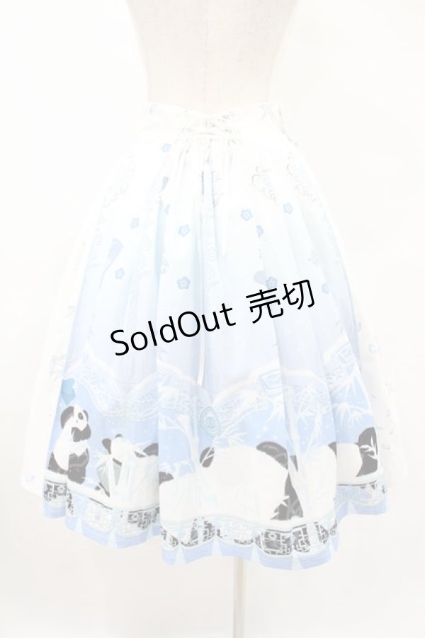 画像2: PINK UP（海外ロリータブランド） / パンダ柄スカート Free オフ H-25-06-19-1045-LO-SK-NS-ZH (2)