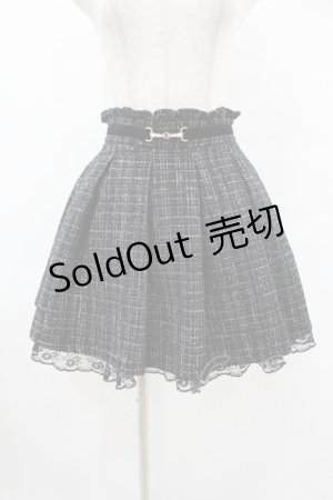 画像: Ank Rouge / パールビットタックスカート M ブラック H-25-06-19-1046-CA-SK-NS-ZH