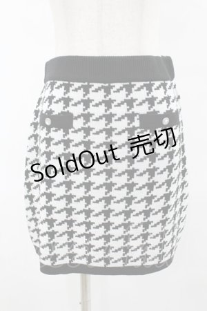 画像: Ank Rouge / 千鳥スカート M ブラック H-25-06-19-1051-CA-SK-NS-ZH